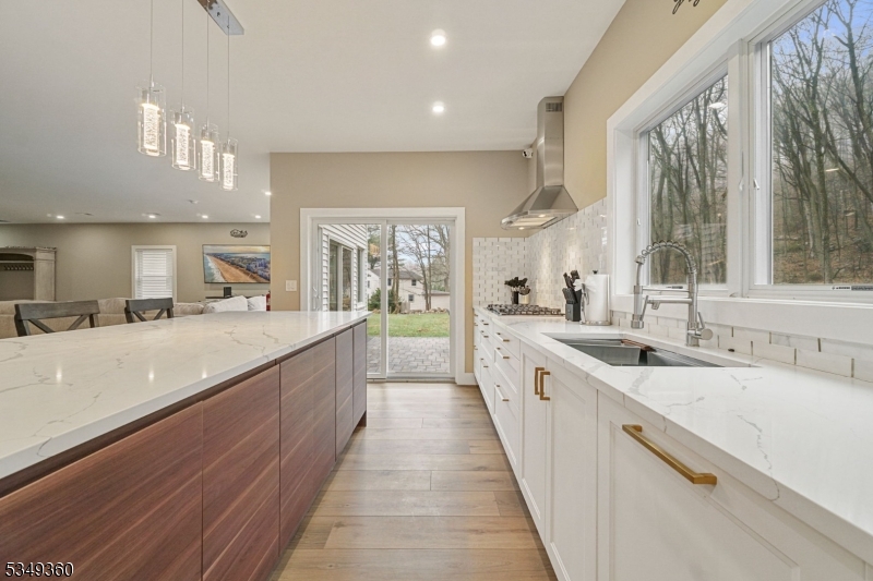 232 Kinnelon Road Kinnelon, NJ 07405 - Photo 10 of 43 a large kitchen with stainless steel appliances a sink and cabinets
