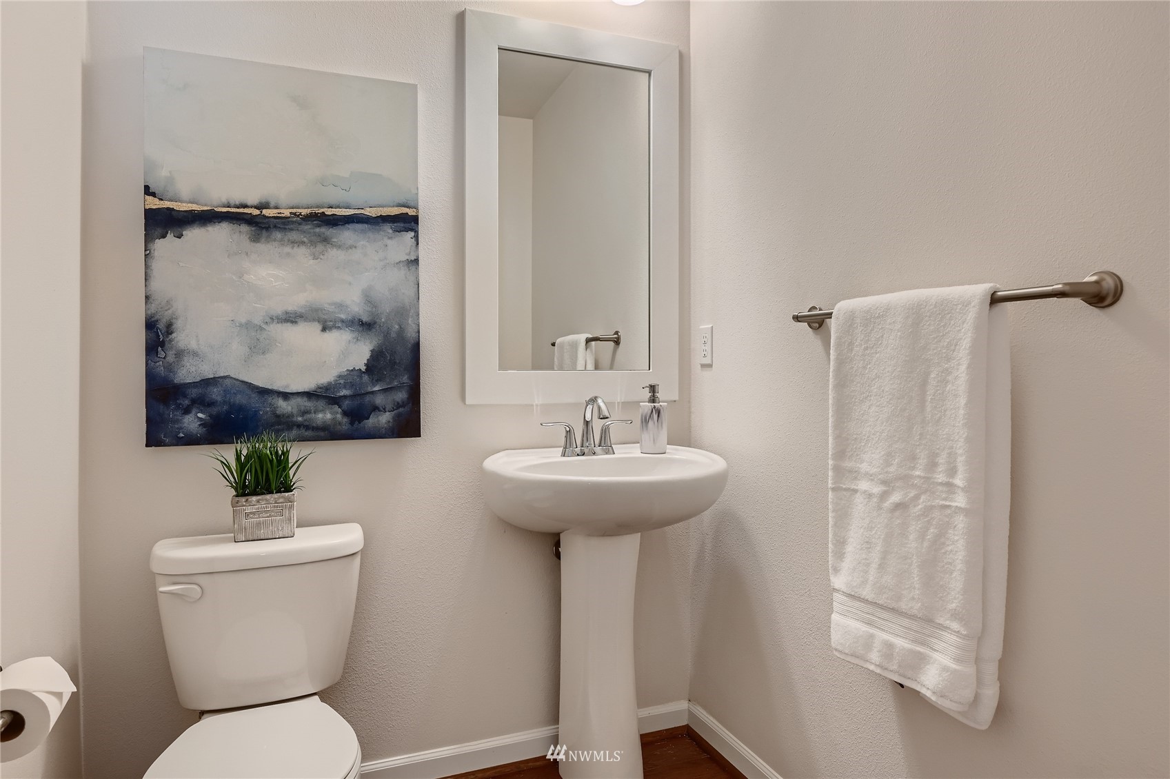 3532 198th Street Southeast Bothell, WA 98012 - Photo 20 of 39 a bathroom with a toilet a sink and a mirror