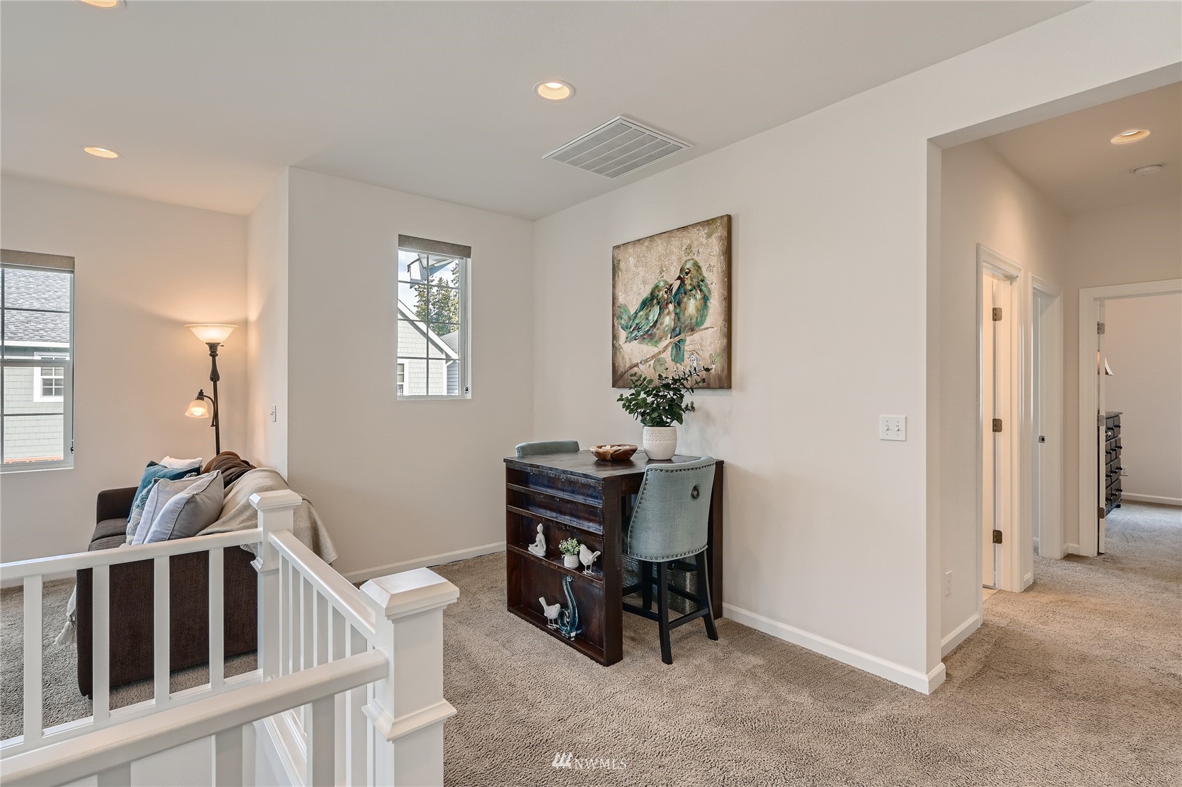 3532 198th Street Southeast Bothell, WA 98012 - Photo 34 of 39 a view of a workspace with furniture and workspace