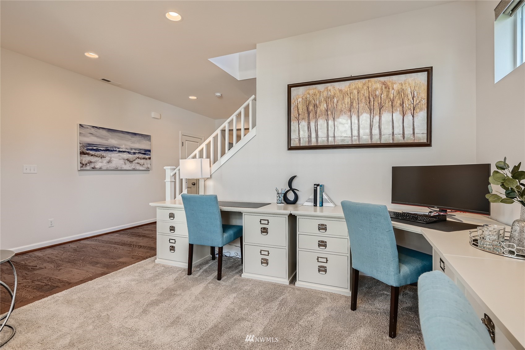 3532 198th Street Southeast Bothell, WA 98012 - Photo 10 of 39 a view of a workspace with furniture