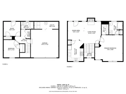 a picture of a floor plan