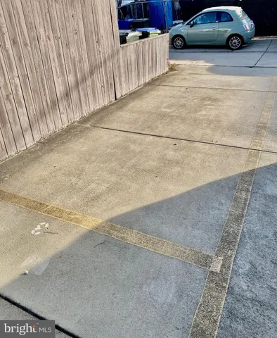 a car parked on the side of the road