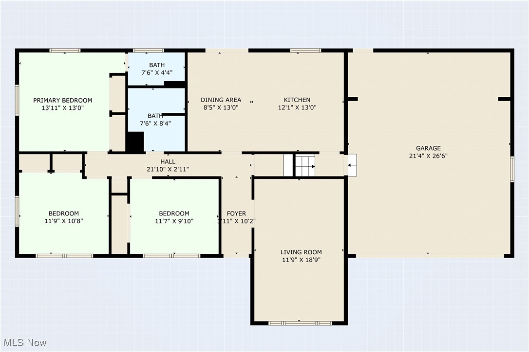 1892 Toepfer Road Akron, OH 44312 - Photo 33 of 34 Floor plan / room layout