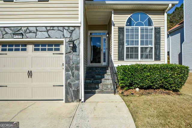 front view of a house