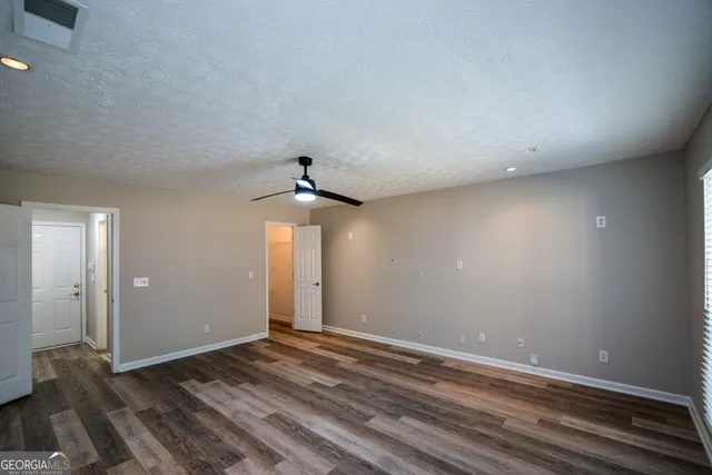 wooden floor in an empty room
