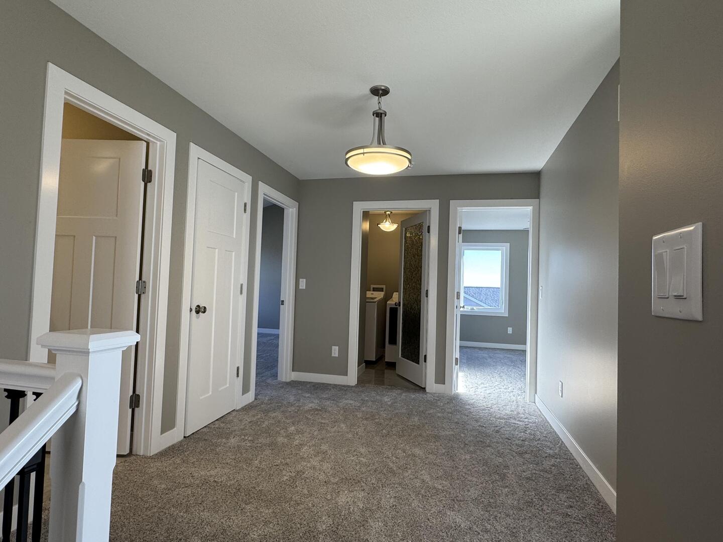3618 Cabernet Court Normal, IL 61761 - Photo 13 of 16 wooden floor in an empty room with a bathroom