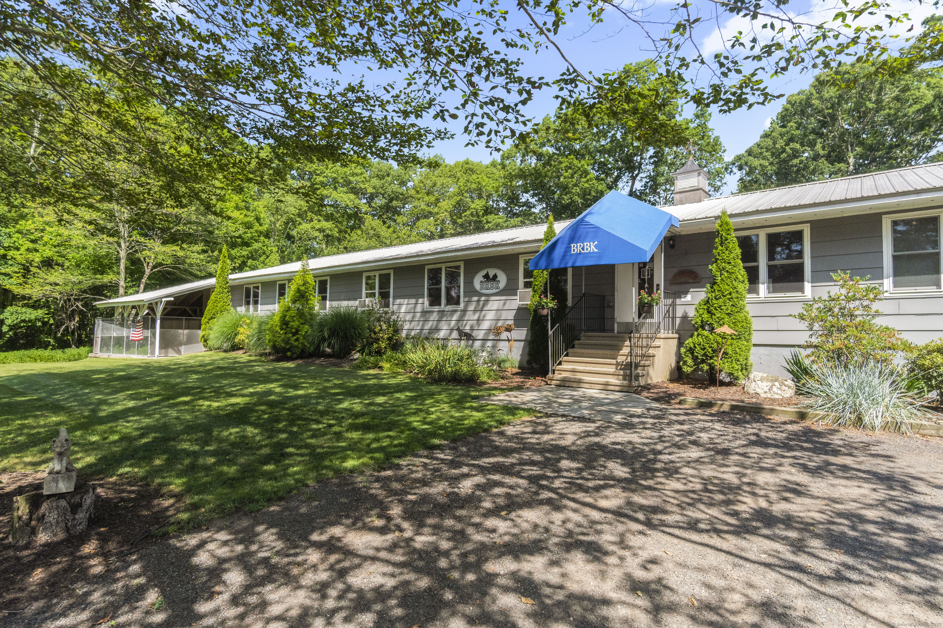 319 Main Street South Bethlehem, CT 06751 - Photo 21 of 33 a view of a house with a yard and sitting area