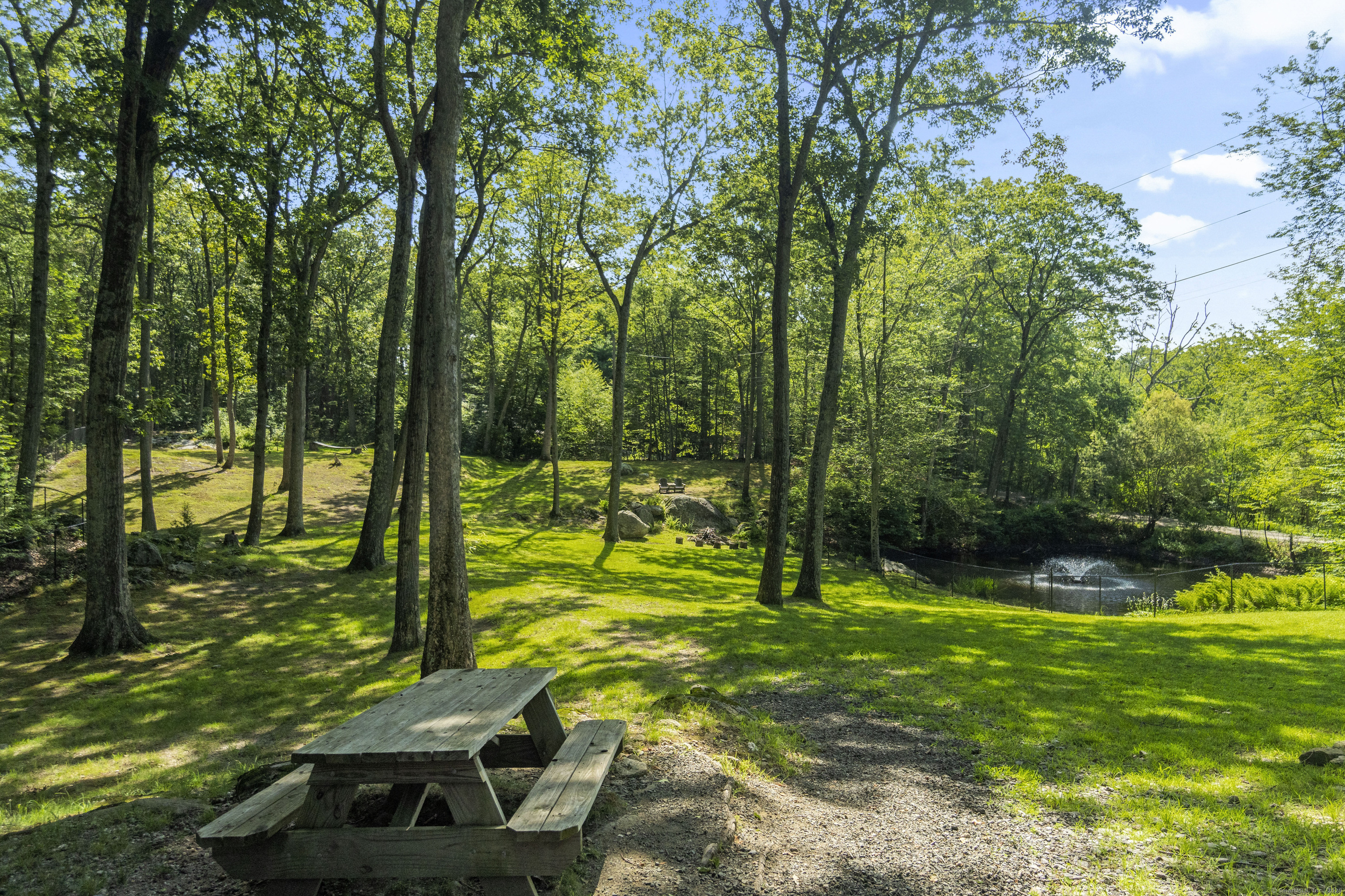 319 Main Street South Bethlehem, CT 06751 - Photo 29 of 33 a view of a backyard with swimming pool