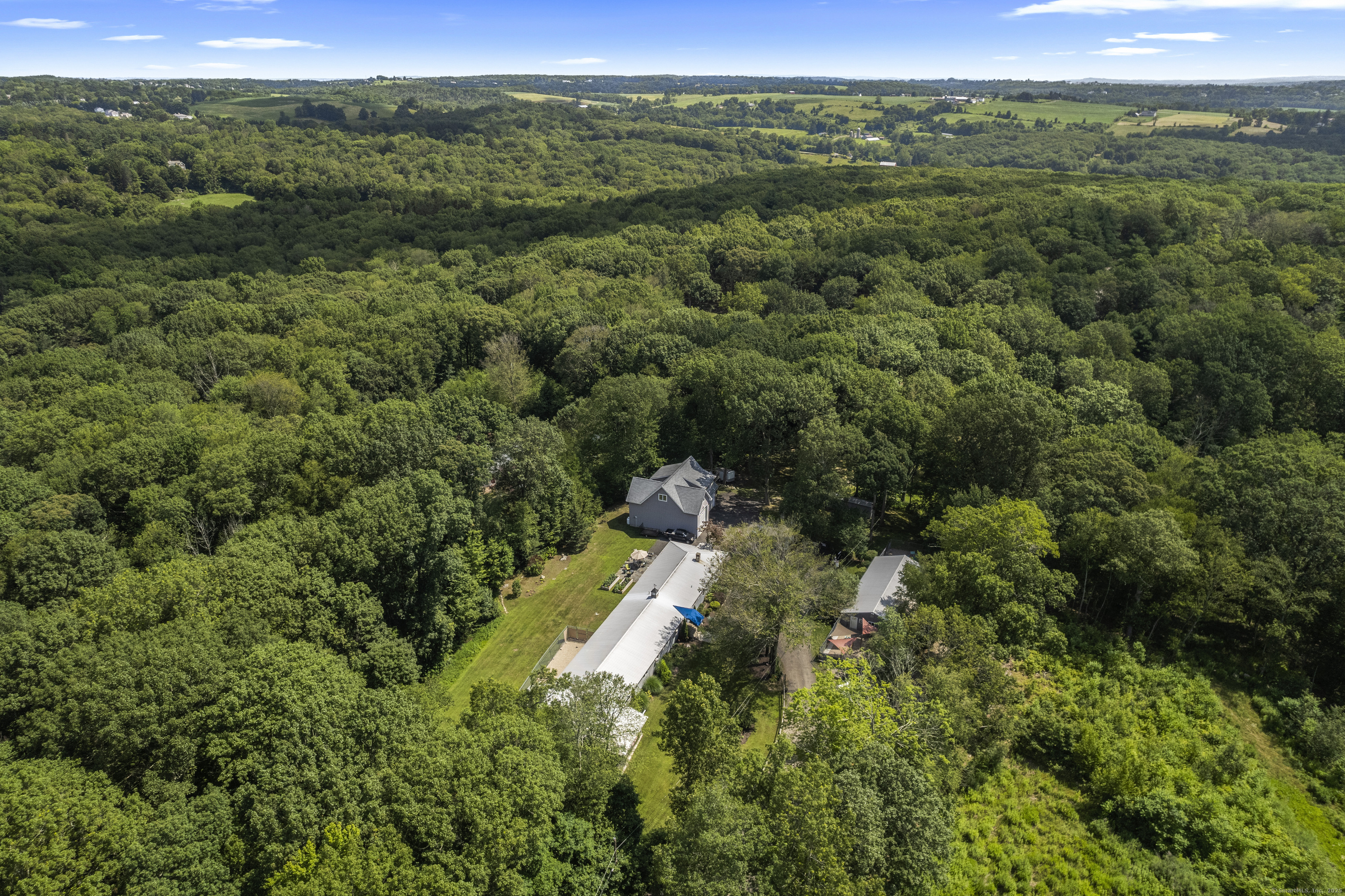319 Main Street South Bethlehem, CT 06751 - Photo 33 of 33 a view of a lush green forest with trees and houses