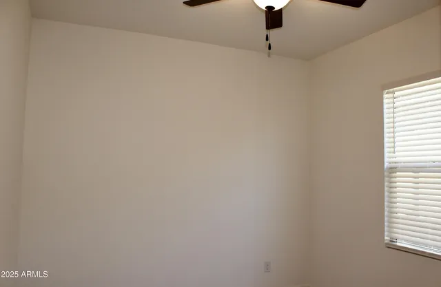 a view of a livingroom with a window