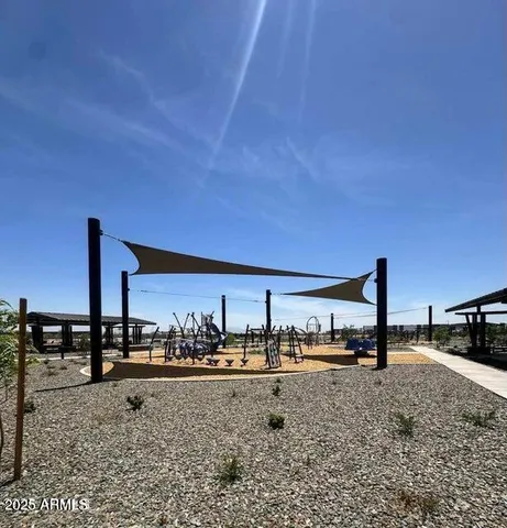 a view of outdoor space with seating area