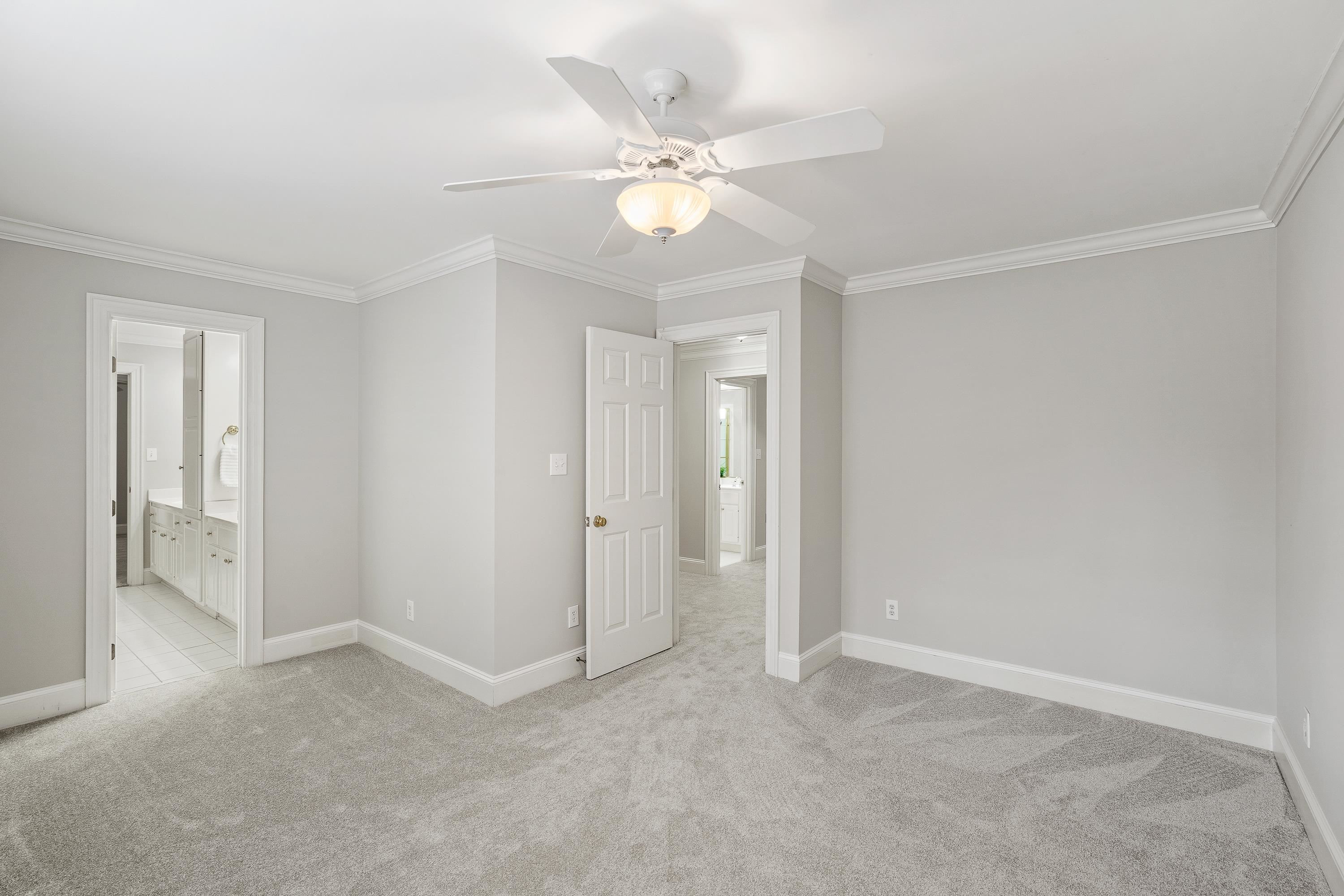 4732 Sharpstone Lane Raleigh, NC 27615 - Photo 42 of 76 Bedroom 3 with access to Jack-n-Jill Bathroom