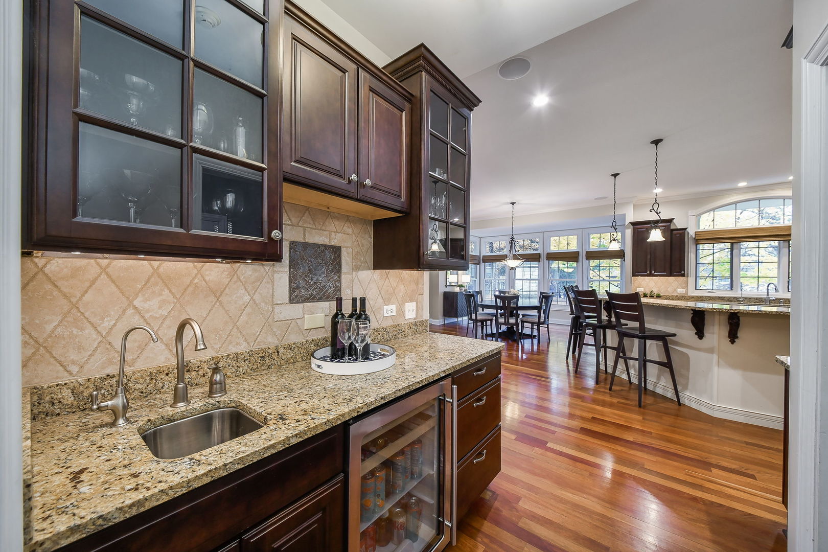 821 Wellner Road Naperville, IL 60540 - Photo 11 of 56 a kitchen with counter space cabinets and appliances