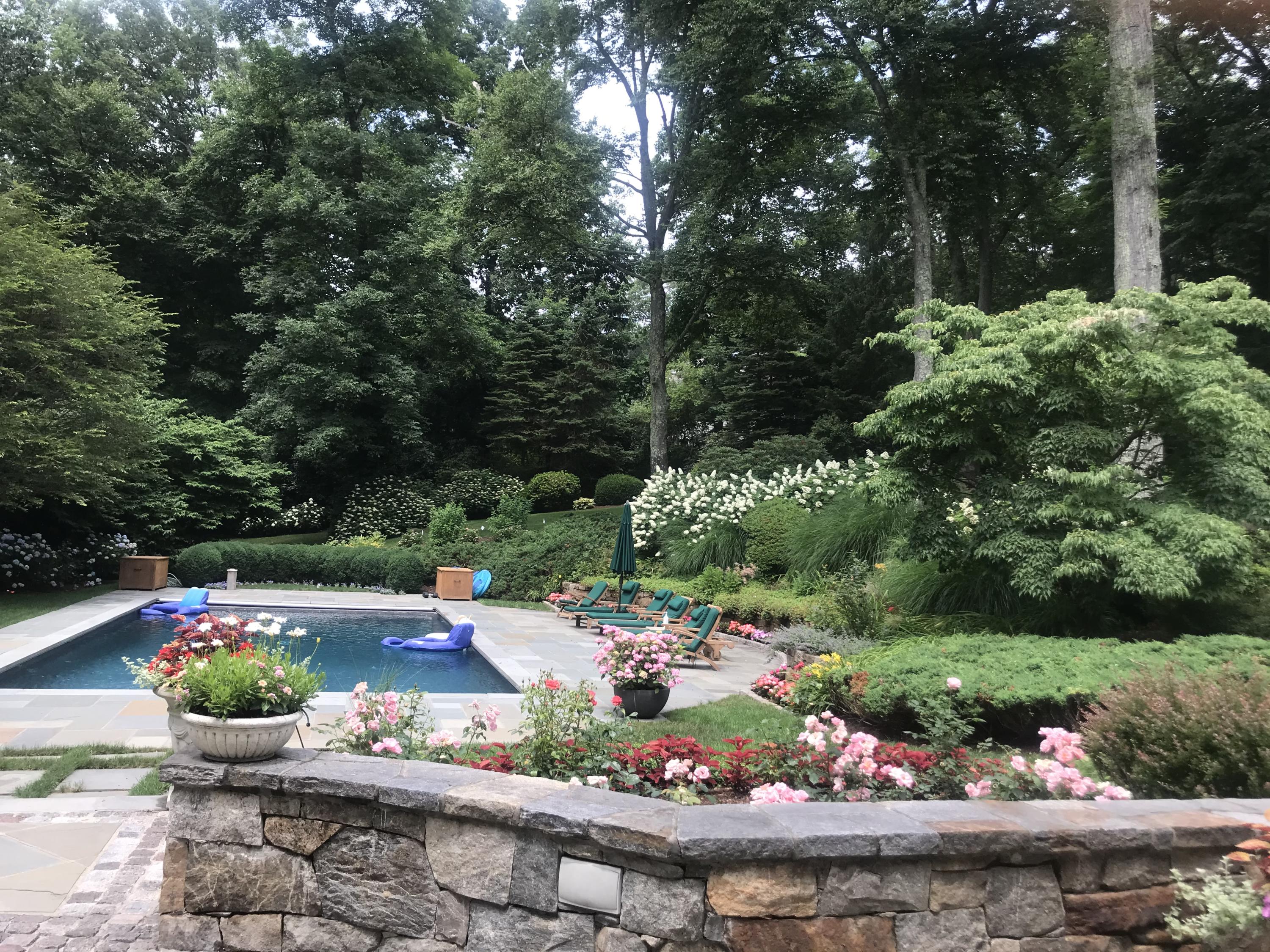 1629 Ponus Ridge Road New Canaan, CT 06840 - Photo 48 of 51 a area with lots of different kinds of flowers