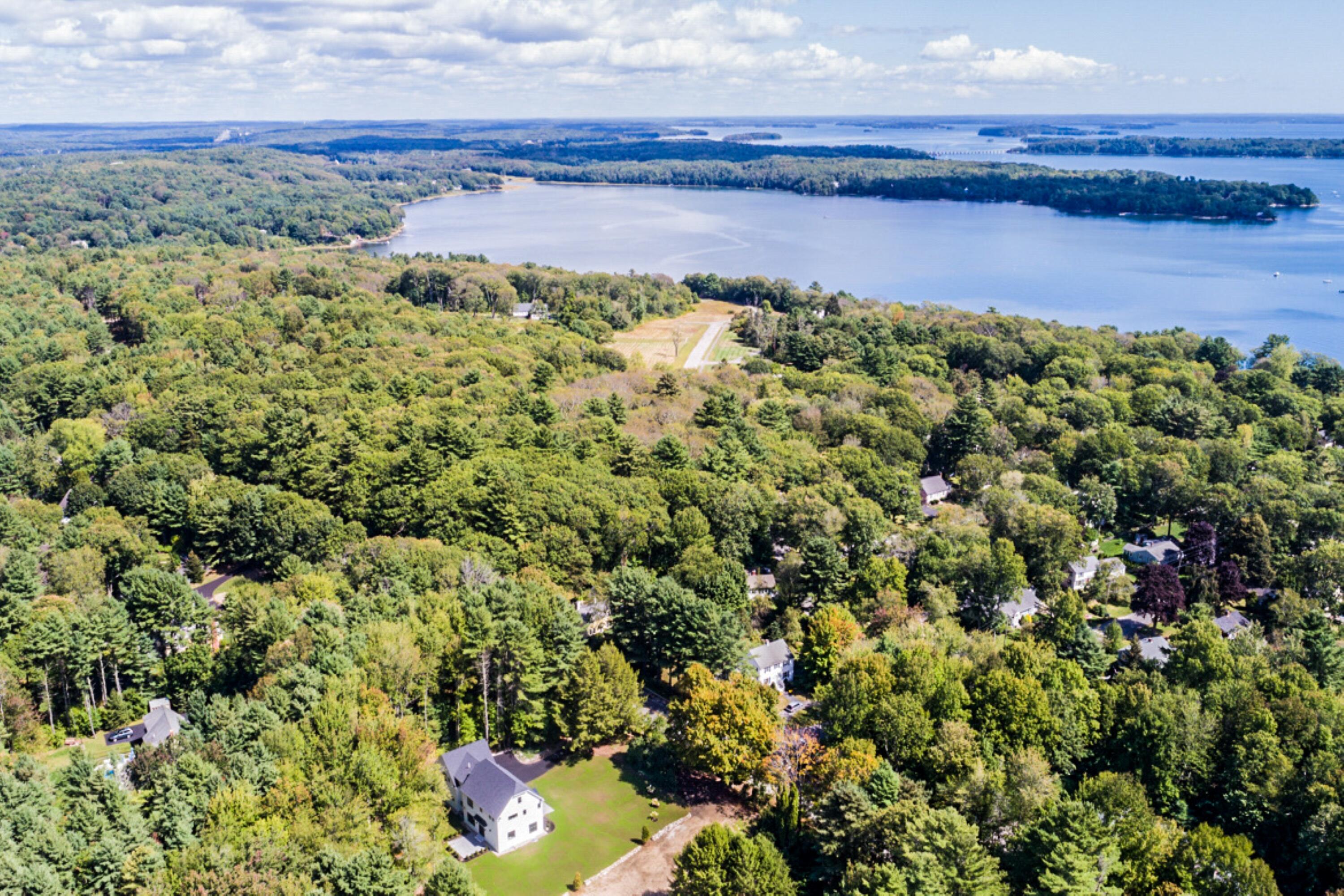 154 Foreside Road Cumberland, ME 04110 - Photo 1 of 25 Aerial
