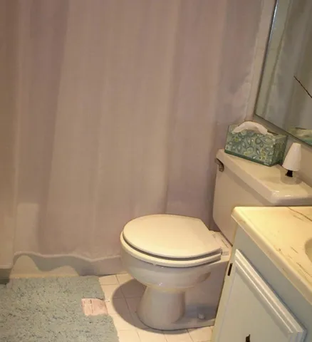 a white toilet sitting next to a sink