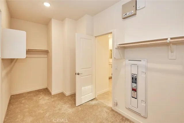 a view of a bathroom with a shower
