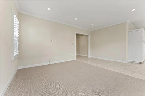 a view of empty room