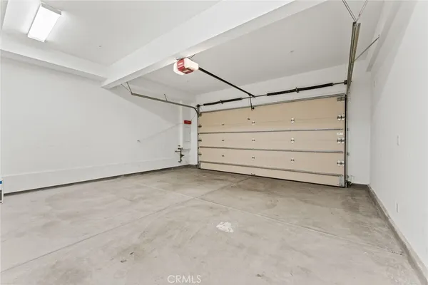 a view of a room with an empty space