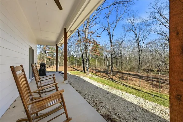 a view of outdoor space with seating