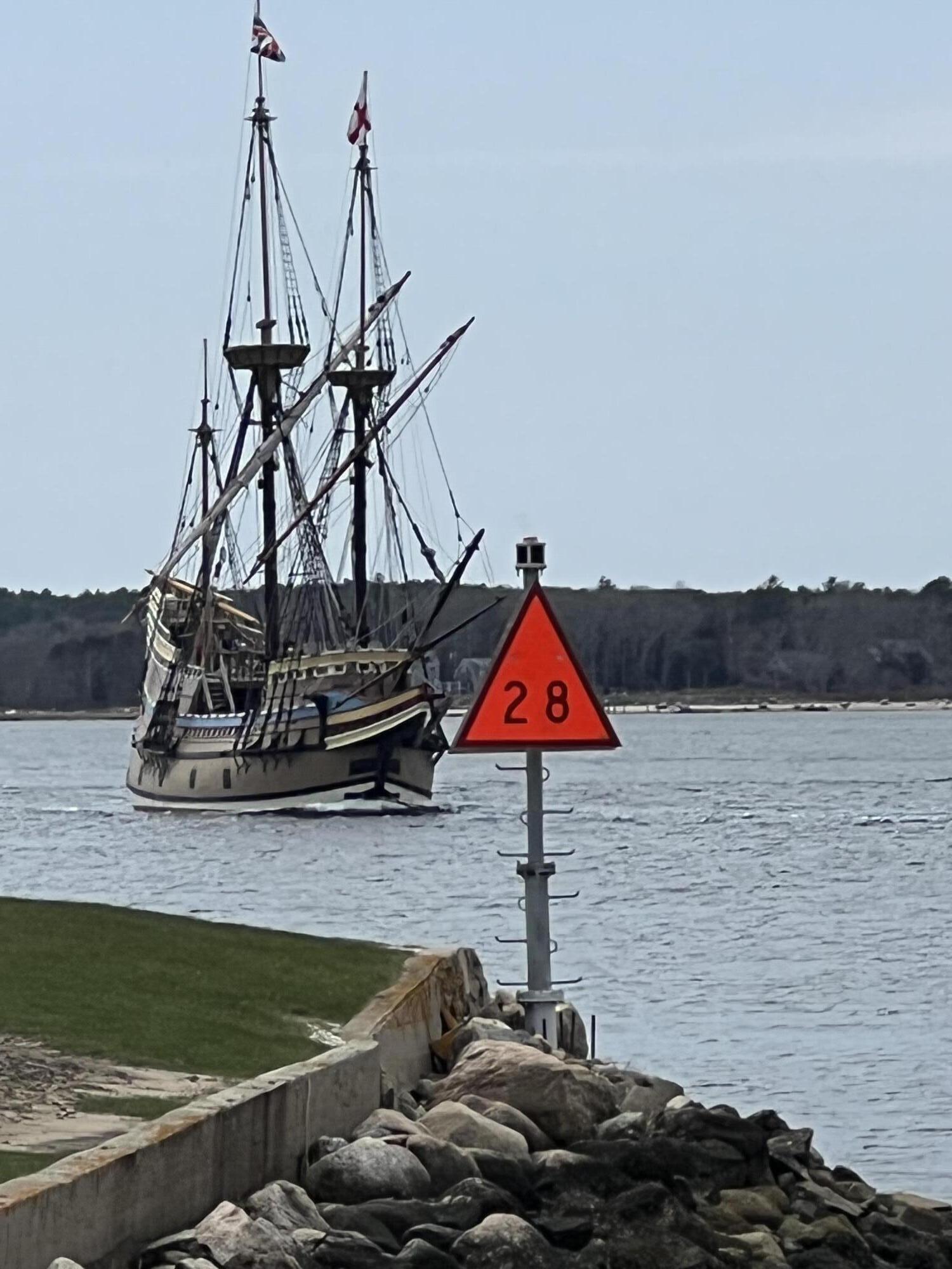 160 Jefferson Road Bourne, MA 02532 - Photo 10 of 45 The Mayflower 2 entering the Canal