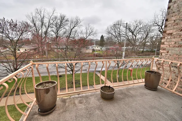 a view of outdoor space with seating area