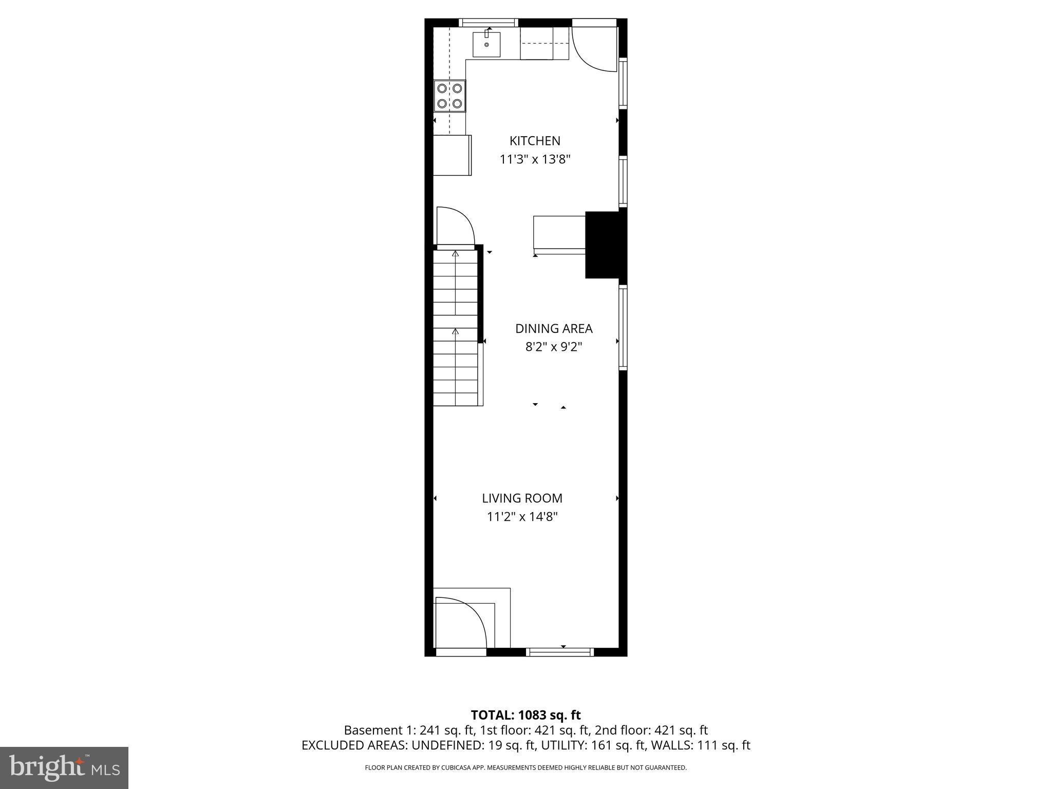 800 Grundy Street Baltimore, MD 21224 - Photo 39 of 41 Main Level - Floor Plan