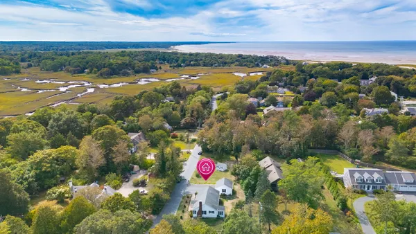 a view of city and swimming pool
