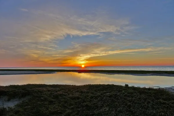 a view of an ocean and beach
