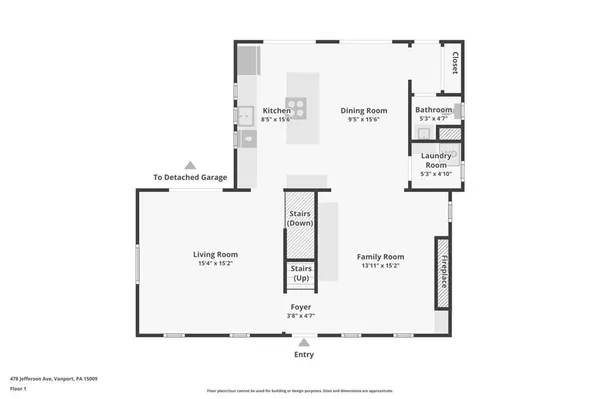 a picture of a floor plan