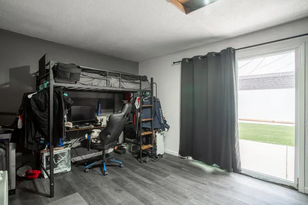 a view of storage and utility room