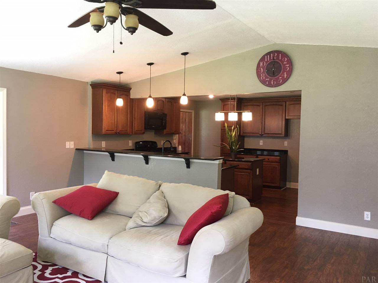 3801 Luther Fowler Road, Unit B Pace, FL 32571 - Photo 8 of 24 Looking toward Kitchen
