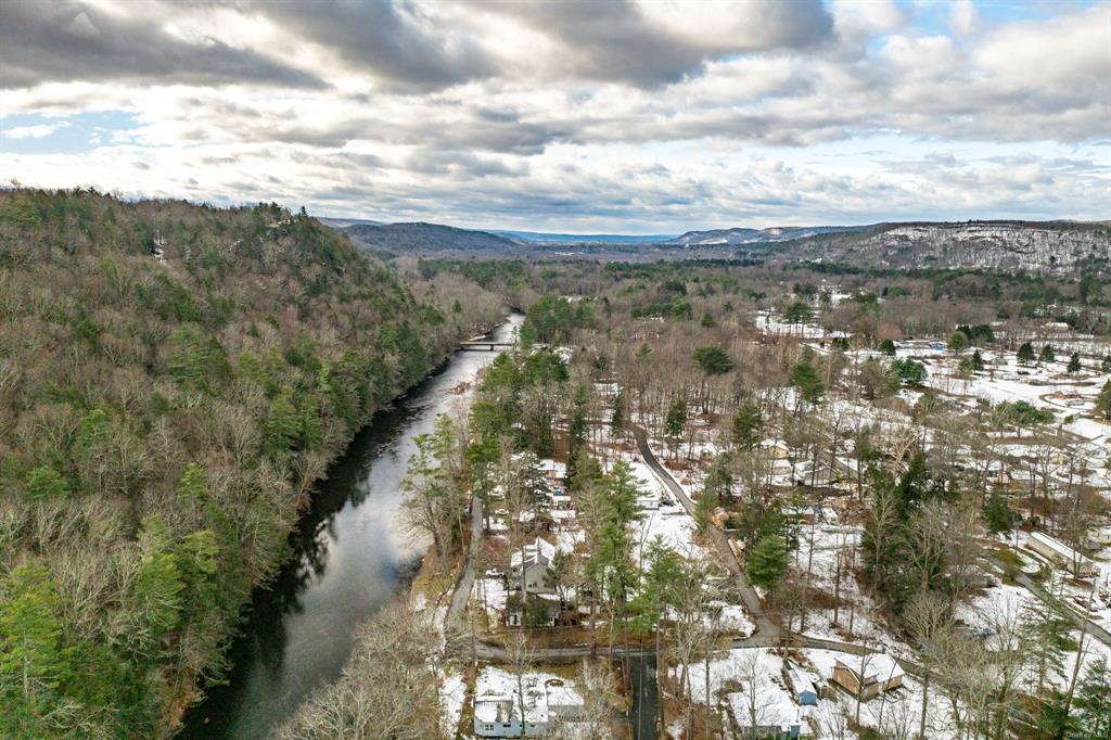 3 Avenue Godeffroy, NY 12729 - Photo 24 of 24 Snowy aerial view featuring a mountain view