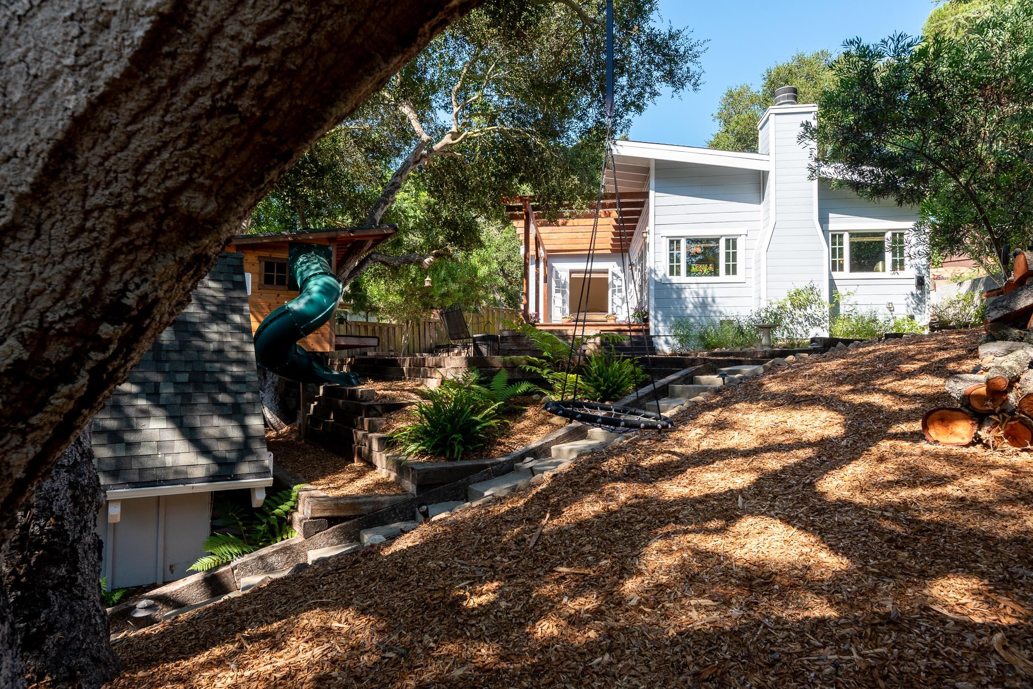 30 Skyline Circle Santa Barbara, CA 93109 - Photo 18 of 27 Back Yard/Swing