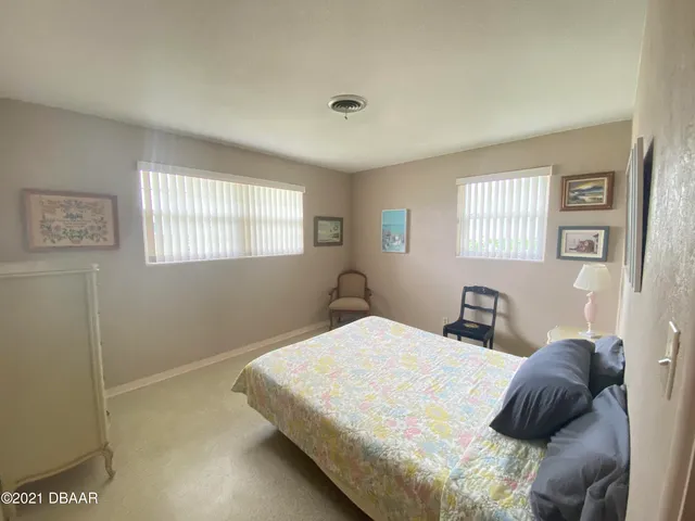 a view of a room with a chair