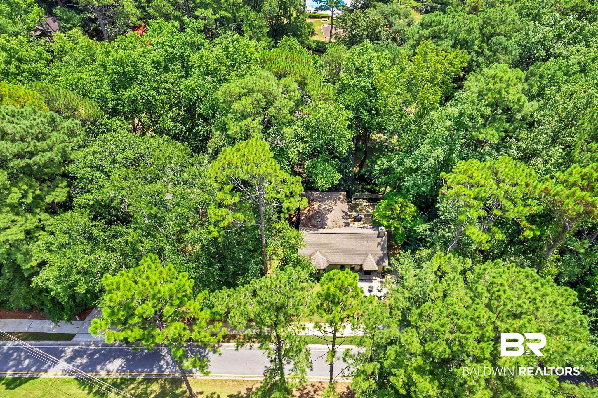 332 Ridgewood Drive Daphne, AL 36526 - Photo 39 of 48 Bird's eye view of a heavily wooded area