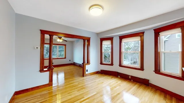 a view of empty room with window