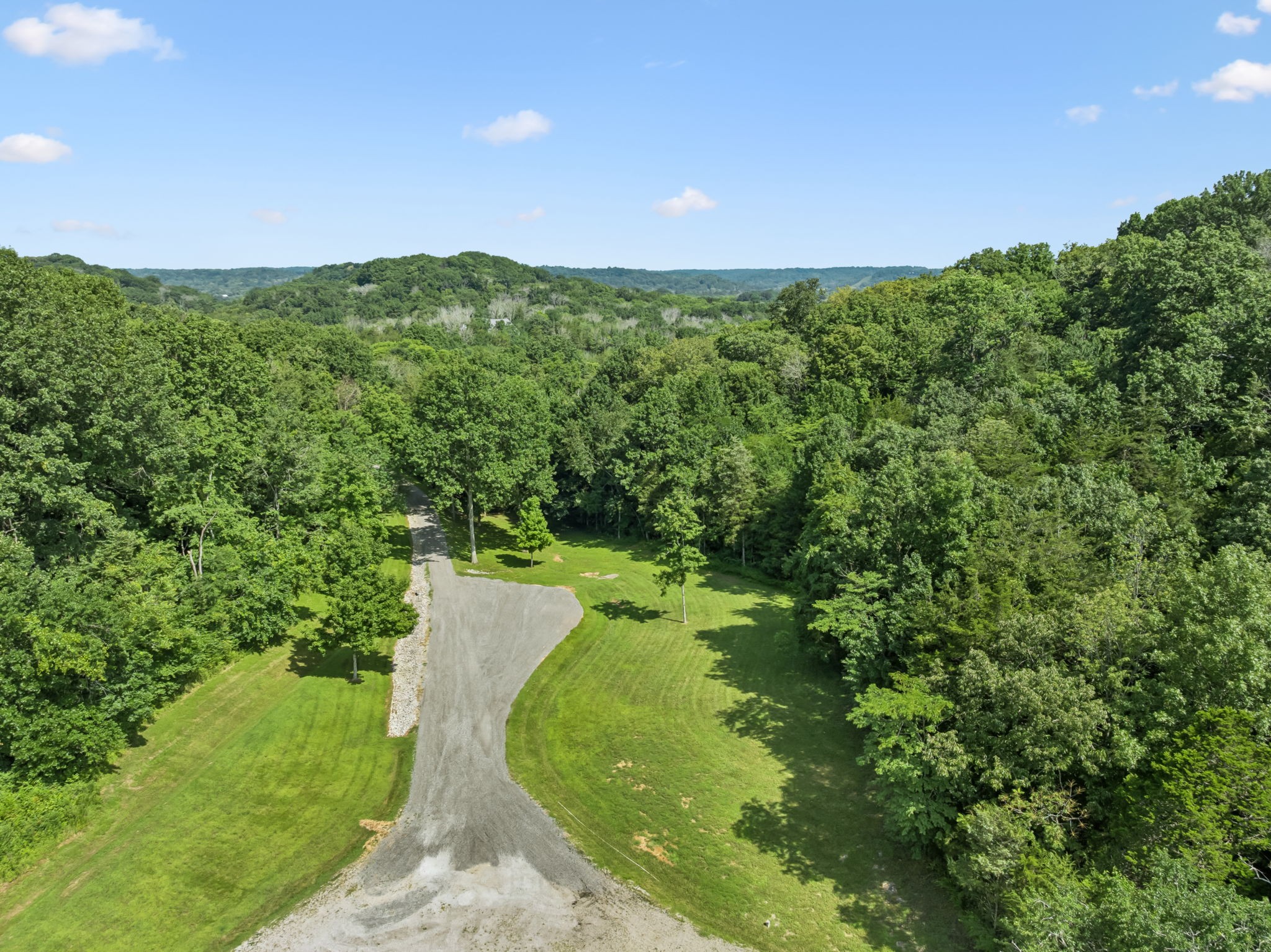 3148 McMillan Road Franklin, TN 37064 - Photo 6 of 16 a view of a green yard with large trees