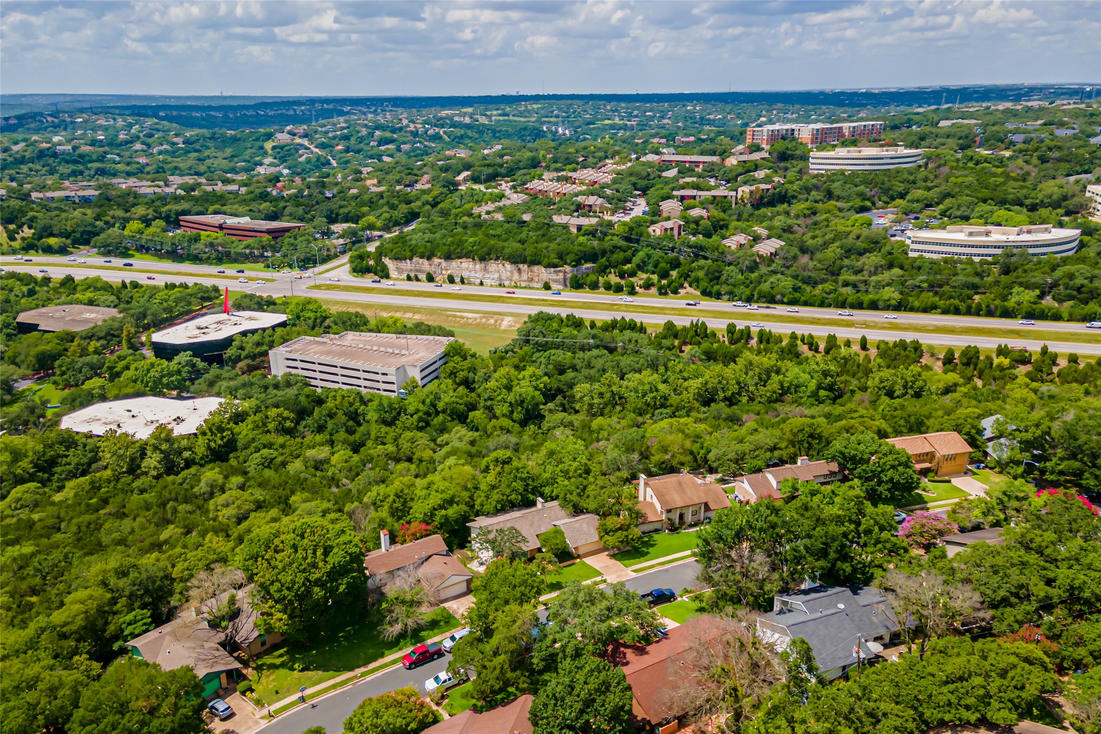 8810 Mountain Path Circle Austin, TX 78759 - Photo 34 of 37 Aerial view of property's location