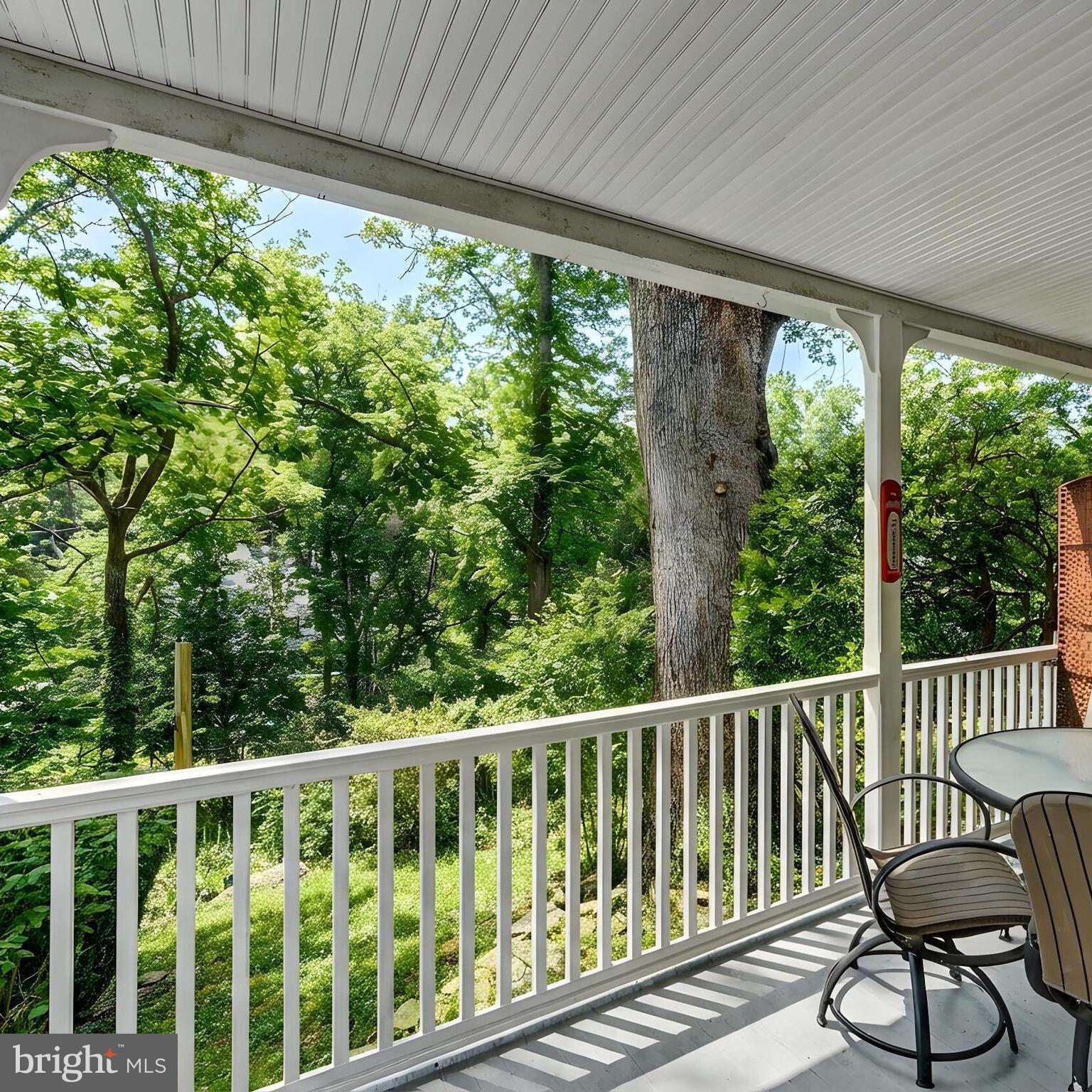 715 Pleasant Hill Road Ellicott City, MD 21043 - Photo 25 of 27 a view of a two chairs in the balcony