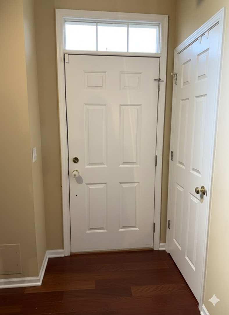 1137 Brent Road Northbrook, IL 60062 - Photo 4 of 25 an empty room with wooden floor and closet area
