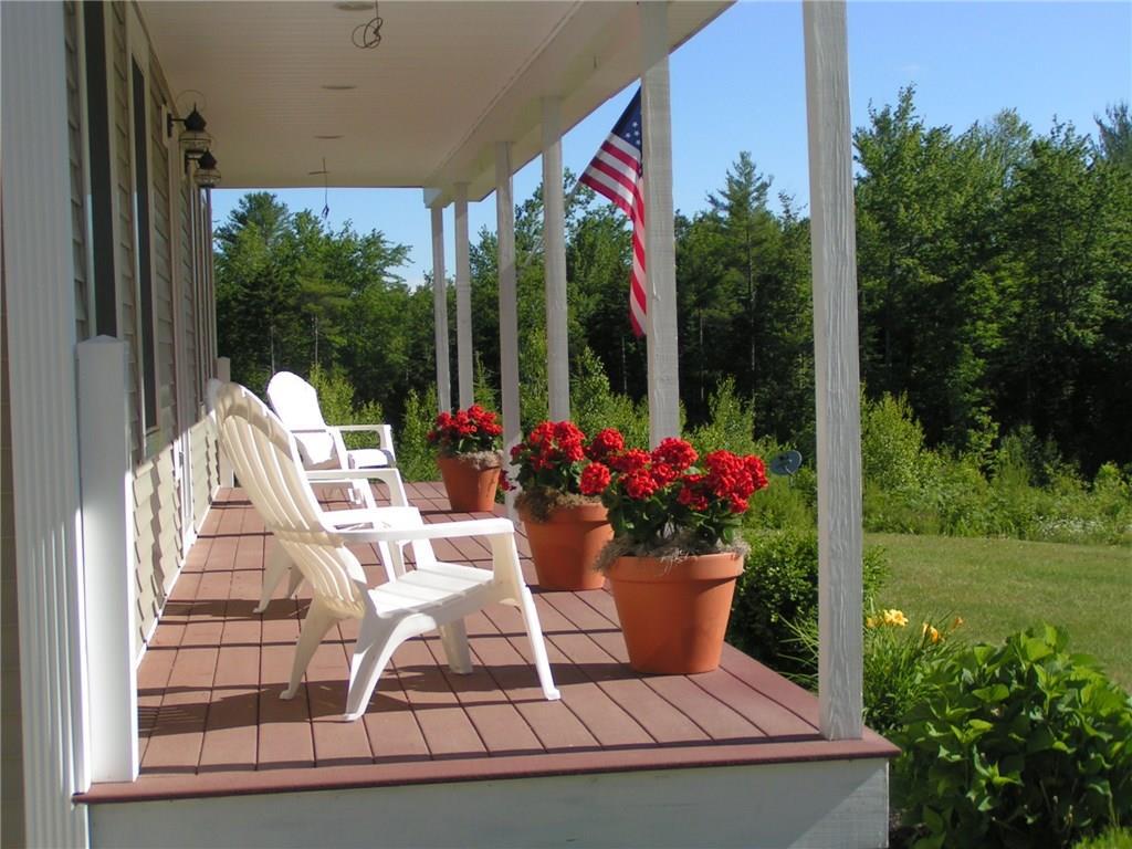 50 Mt Mica Road South Paris, ME 04281 - Photo 2 of 35 Large Front porch with morning sun...