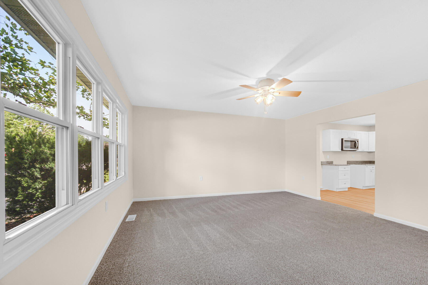 739 Fremont Road Valparaiso, IN 46385 - Photo 4 of 26 a view of an empty room with a window