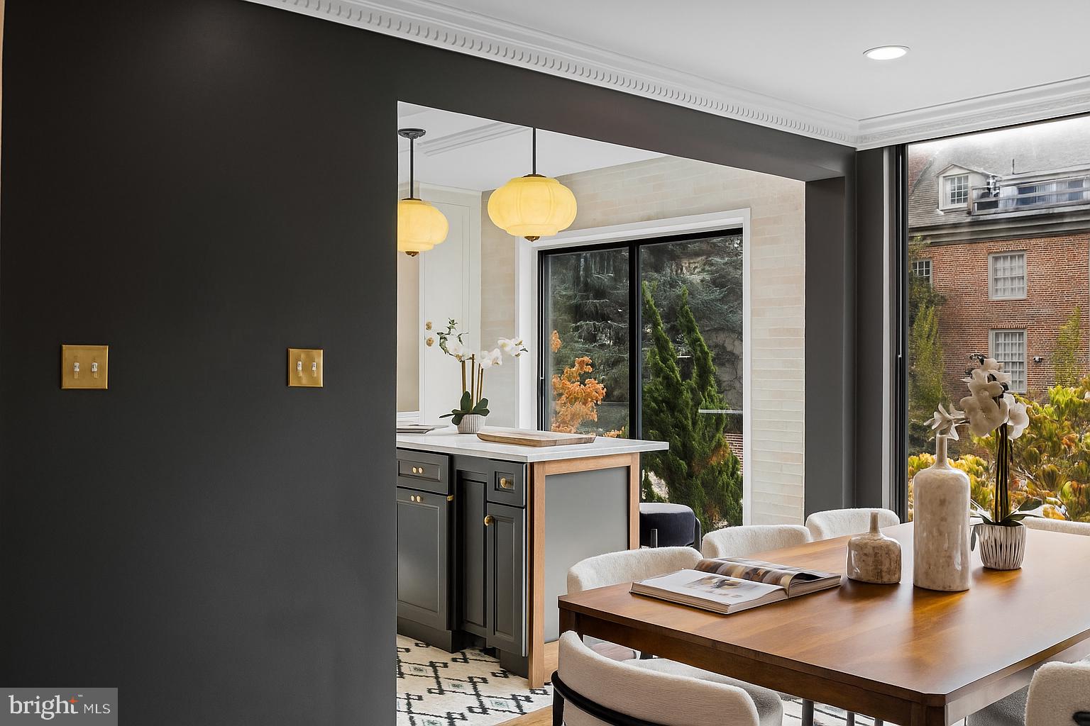 242 Locust Street Philadelphia, PA 19106 - Photo 11 of 62 a view of a dining room with furniture and window