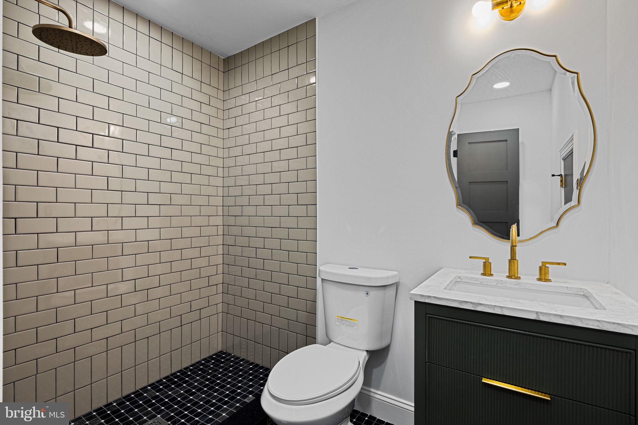 242 Locust Street Philadelphia, PA 19106 - Photo 46 of 62 a bathroom with a toilet sink and mirror