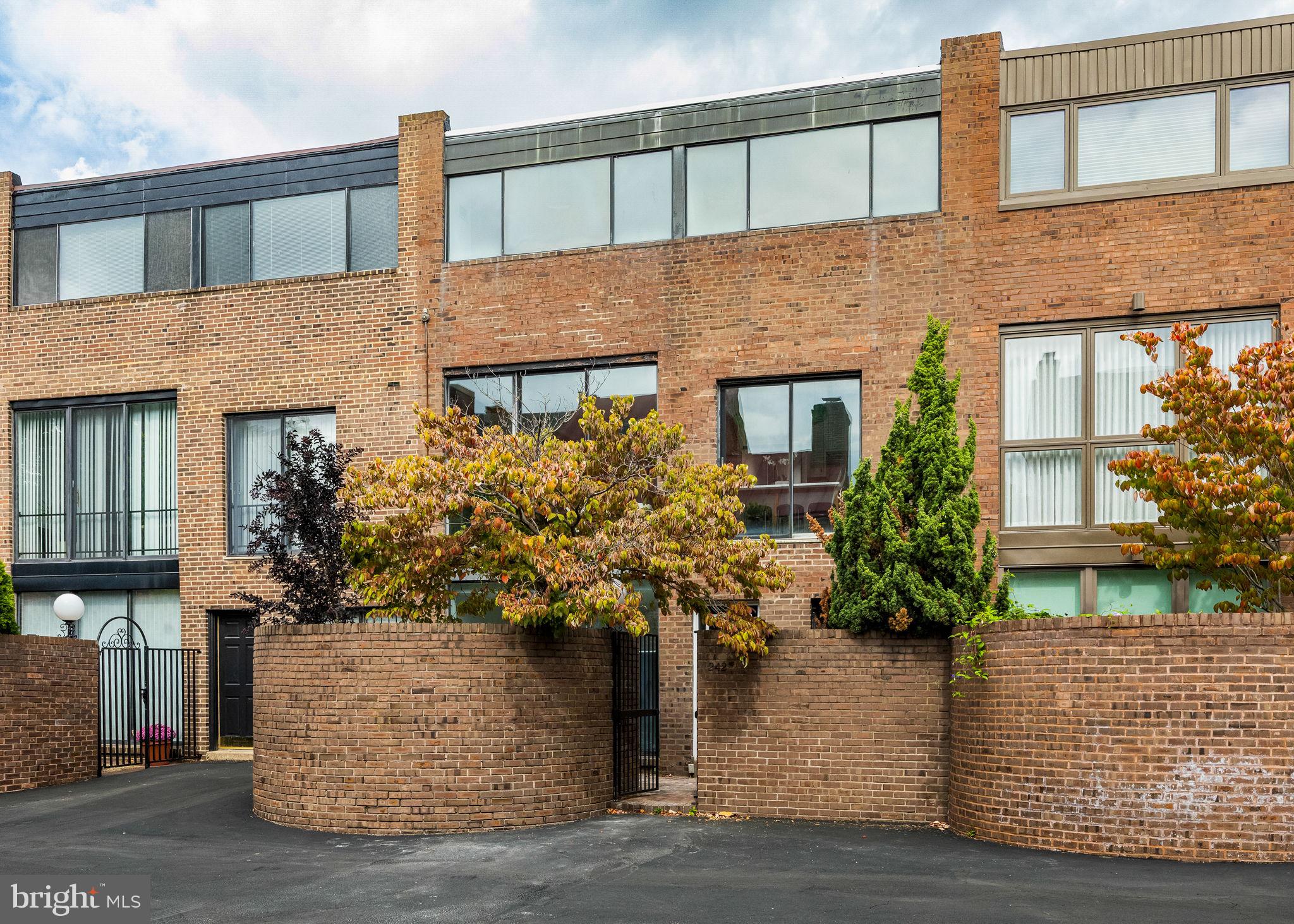 242 Locust Street Philadelphia, PA 19106 - Photo 55 of 62 a front view of a house with plants