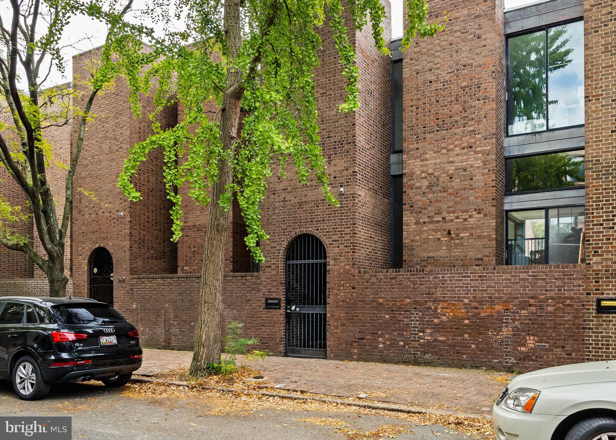 242 Locust Street Philadelphia, PA 19106 - Photo 57 of 62 a front view of a house with parking space