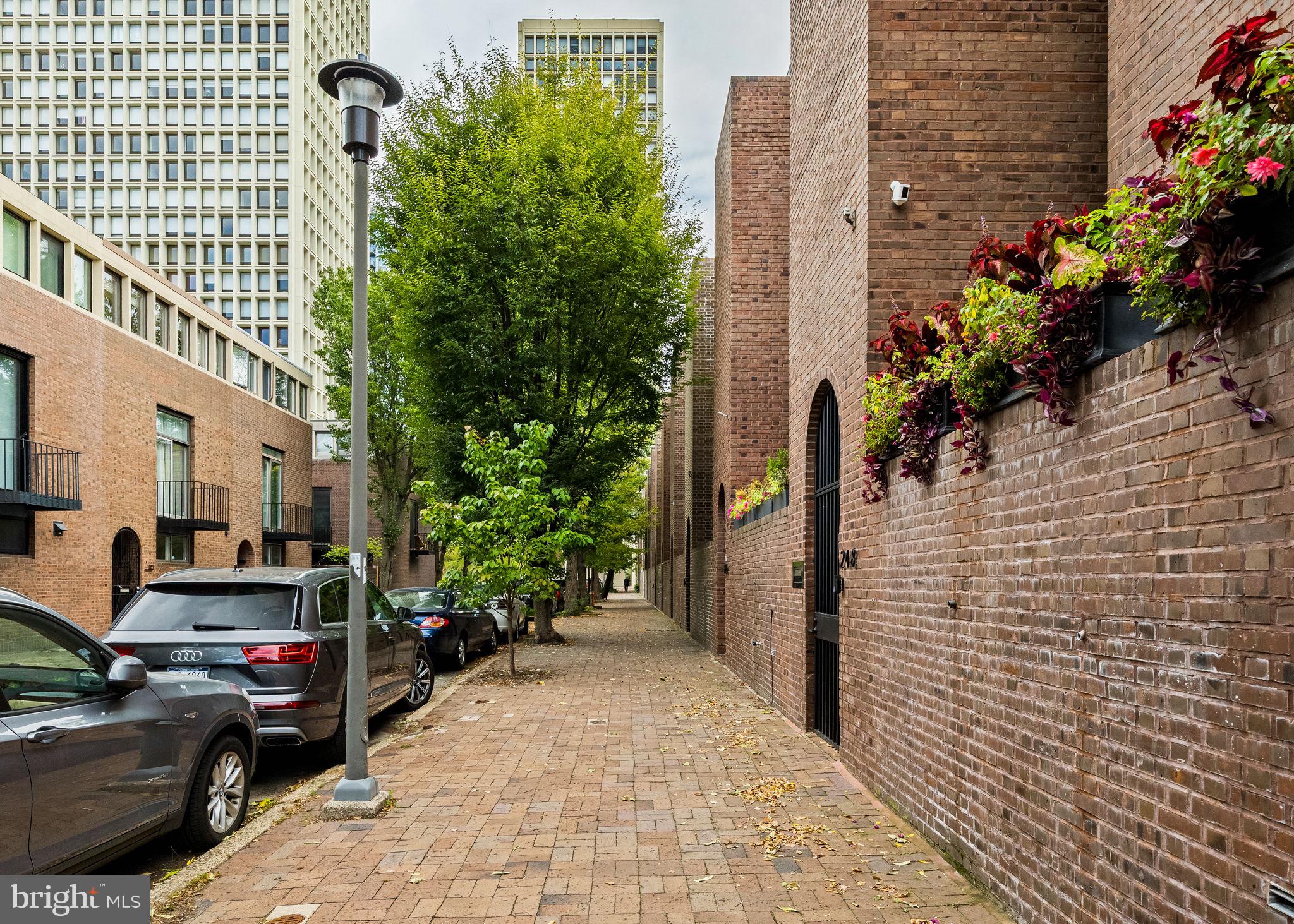 242 Locust Street Philadelphia, PA 19106 - Photo 60 of 62 a view of a street with cars parked