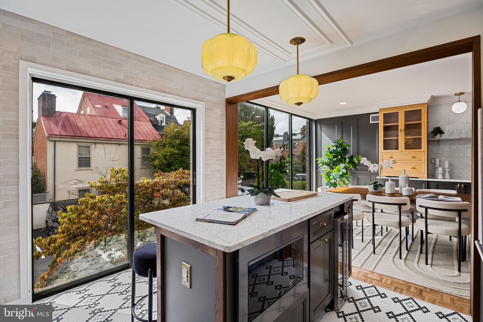 242 Locust Street Philadelphia, PA 19106 - Photo 6 of 62 a view of a dining room with furniture window and outside view