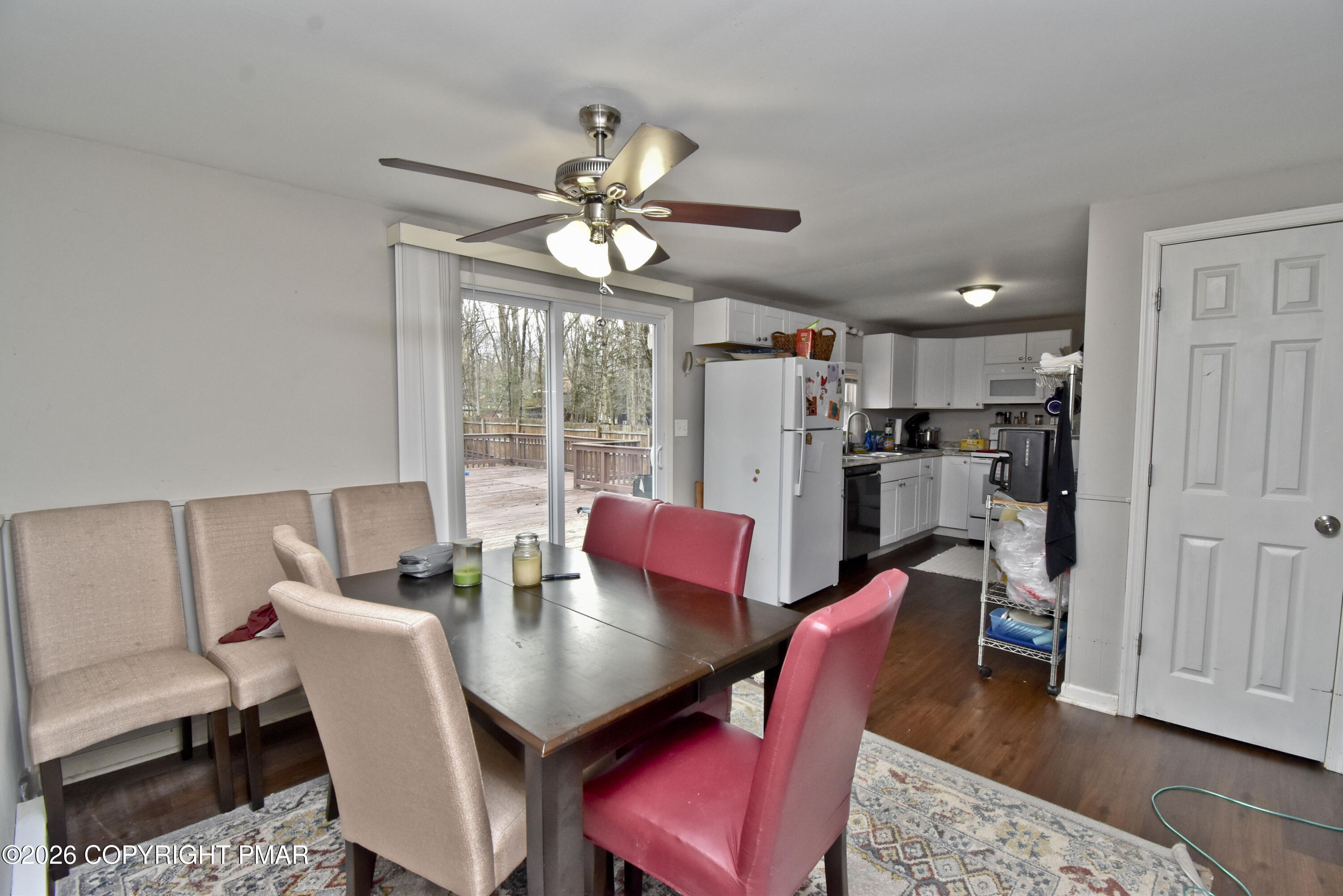 201 Buckhill Road Albrightsville, PA 18210 - Photo 4 of 32 a view of a dining room with furniture window and wooden floor